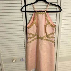 Lilly Pulitzer pink shift dress size 4